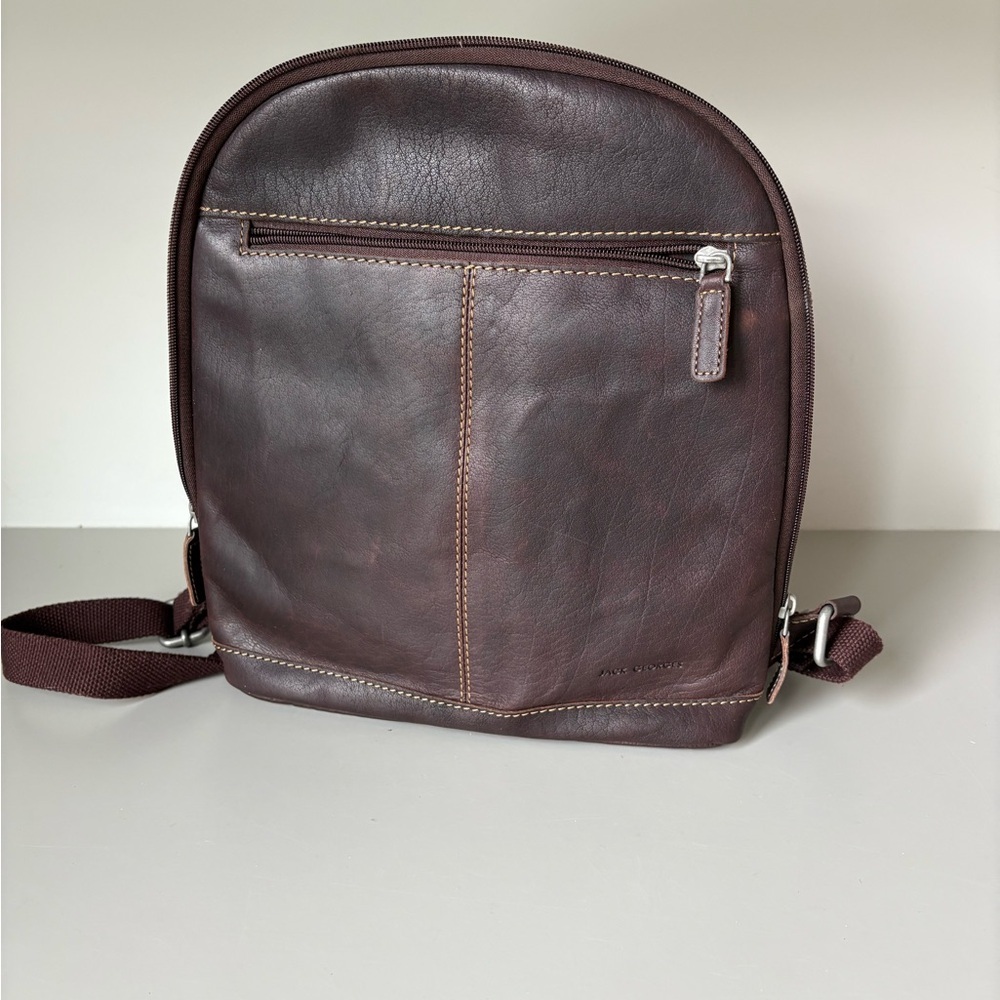 Jack Georges Voyager Convertible Backpack Brown - image 7